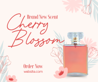 Elegant Flowery Perfume Facebook Post