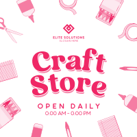 Kawaii Craft Shop Instagram Post Image Preview