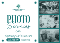 Photo Services Postcard Image Preview