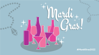 Starry Mardi Gras Facebook Event Cover