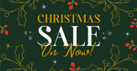 Decorative Christmas Sale Facebook Ad