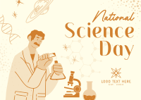 Science Season Postcard