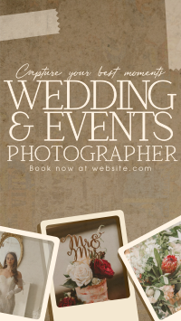 Rustic Wedding Photographer TikTok Video