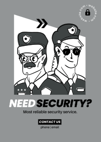 The Best Guard Service Poster