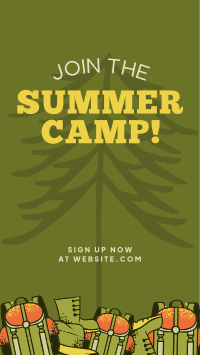 Summer Camp Facebook Story