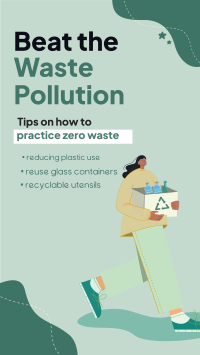 Beat Waste Pollution Instagram Story