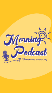Good Morning Podcast YouTube Short
