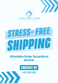 Shipping Delivery Service Flyer Design