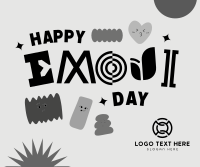 Emoji Day Blobs Facebook Post