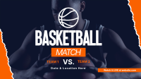 Upcoming Basketball Match Animation