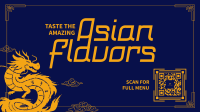 Traditional Asian Food Animation