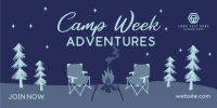 Moonlit Campground Twitter Post