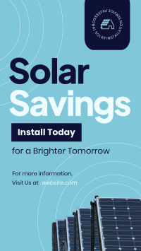 Solar Savings Instagram Reel