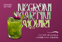 Negroni Martini Daiquiri Pinterest Cover