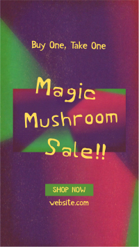 Psychedelic Mushroom Sale TikTok Video