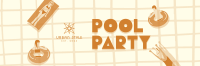 Exciting Pool Party Twitter Header