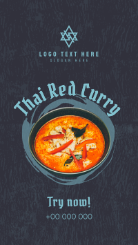 Thai Red Curry Facebook Story