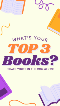 Top 3 Fave Books Instagram Reel