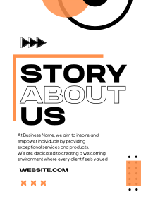 Corporate About Us Flyer