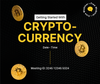 Cryptocurrency Webinar Facebook Post