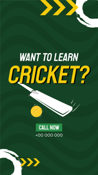 Time to Learn Cricket Video