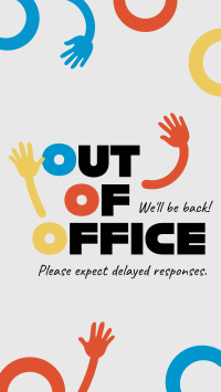 Generic Out of Office Instagram Reel Image Preview