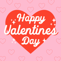 Sweet Valentines Greeting Instagram Post Design