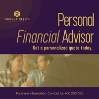 Financial Advisor Instagram Post Image Preview