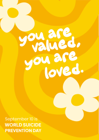 You Are Valued Poster