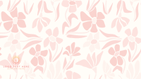 Artistic Floral Zoom Background