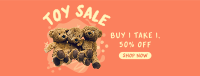 Stuffed Toys Facebook Cover Image Preview