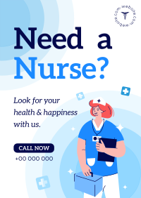 Nurse Service Flyer