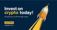 Crypto to the Moon Facebook Ad