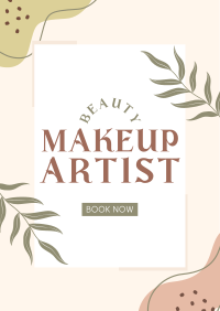 Book a Makeup Artist Poster