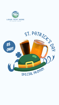 St. Patrick Beer Promo Instagram Story