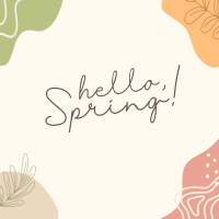 Hey Hello Spring Instagram Post Image Preview