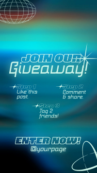 Retro Pop Giveaway Instagram Reel Image Preview