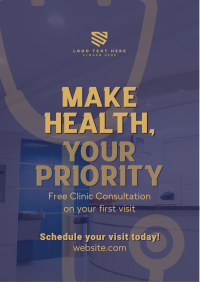 Clinic Medical Consultation Flyer