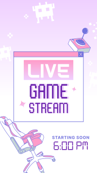 Feminine Game Stream Instagram Story