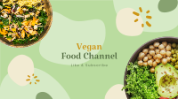 Vegan Food Channel YouTube Banner