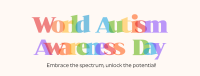 Autism Awareness Facebook Cover