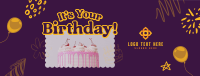 Birthday Facebook Cover example 4