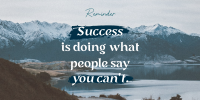 Success Motivational Quote Twitter Post