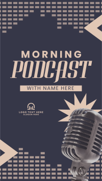 Morning Podcast Stream Instagram Reel