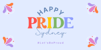 Pastel Pride Celebration Twitter Post