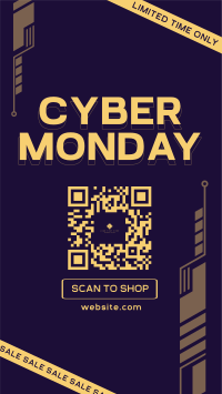 Cyber Monday Sale Instagram Story Design