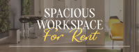 Spacious Space Rental Facebook Cover