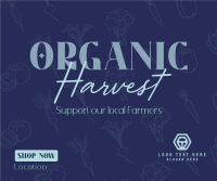 Organic Harvest Facebook Post