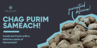 Purim Hamantash Twitter Post