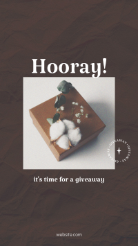 Hooray Gift Box Instagram Story